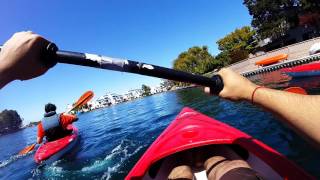 Kayaking at Foster City CA