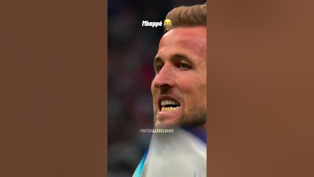 Mbappé laughing at Harry Kane after missing a penalty - YouTube