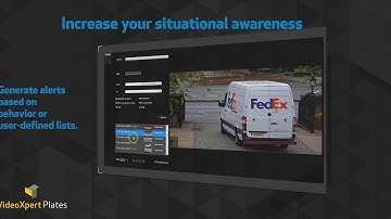 VideoXpert Plates is an Automatic License Plate Recognition