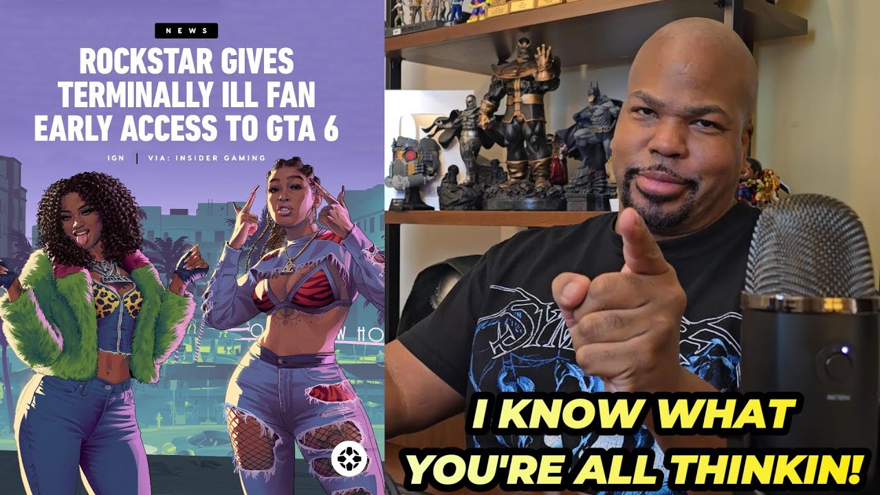 Terminally ill Gamer gets to Play GTA 6 Early before Passing Away..