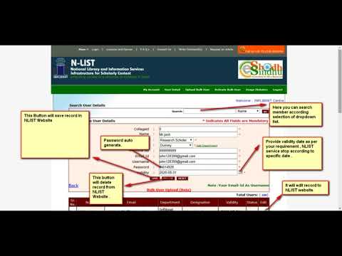 How to Use NLIST College Administrator Login