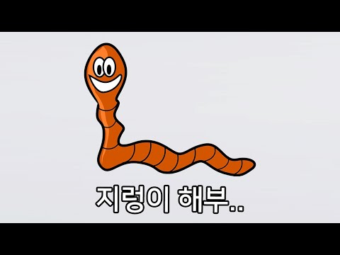 지렁이 내부는 어떻게 생겼을까? - 지렁이 해부