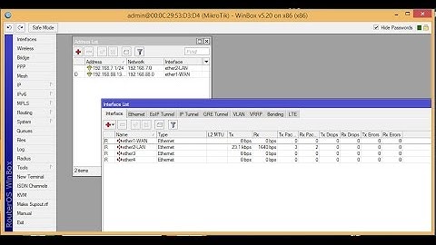 setup Internet Connection sharing or NAT in Mikrotik Router OS