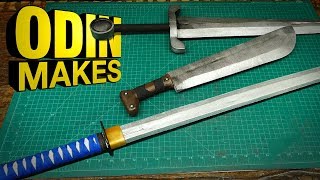 Odin Makes: 3 Different Swords