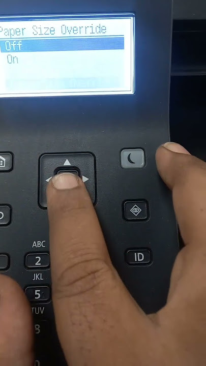 Change #settings for #loadpaper #error #Canon #LBP226DW #Tray1 # MPT #EStamp #printer #laserprinter