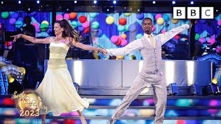 Annabel & Johannes Quickstep to Walking On Sunshine by Katrina & The Waves ✨ BBC Strictly 2023