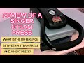 Review of a Singer Intelligent Steam Press