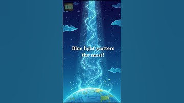 Why Is the Sky Blue? The Colorful Secret of Sunlight #kidsscience #bluesky #shorts