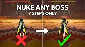 C0 NEFER 3.3M Damage Tutorial !! [ Genshin Impact ]
