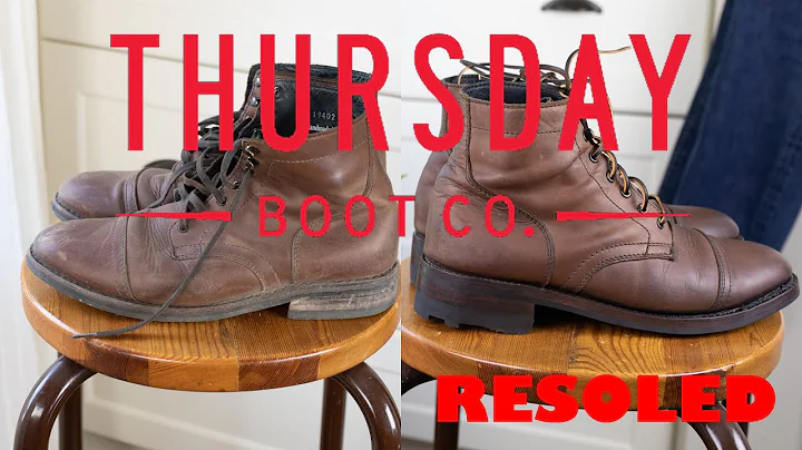 Thursday Boots: Resoled after 4 years