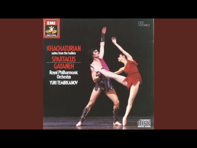 Khatchaturian - Spartacus (ballet) : Variation d'Egine & Bacchanale : Philh Royal Liverpool / V.Petrenko