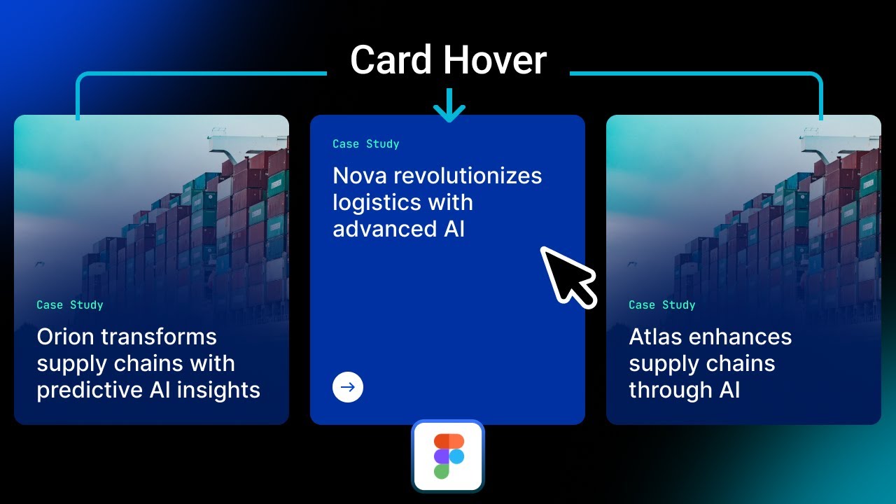 Hover Card Animation in Figma | Card Hover Effect & Prototype Tutorial ...