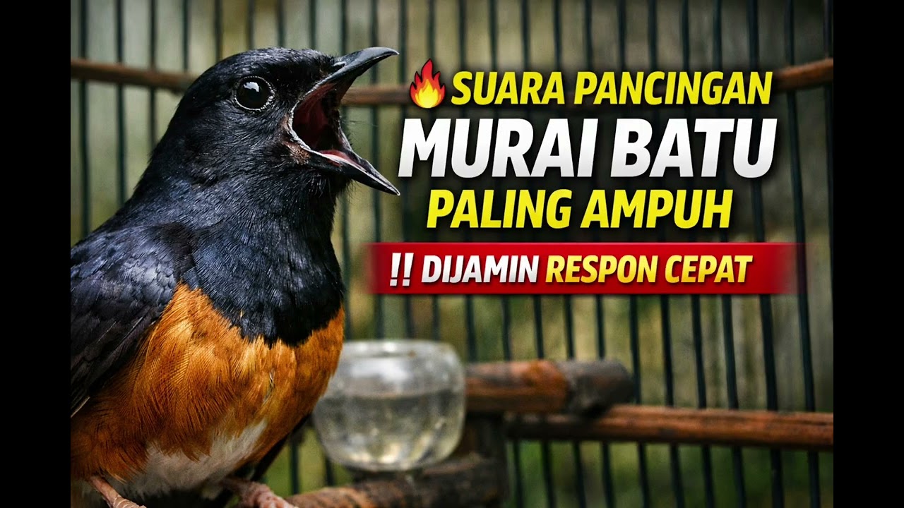 SUARA PANCINGAN MURAI BATU PALING AMPUH DIJAMIN CEPAT RESPON 