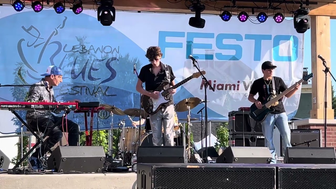 Danny Garwood & Company-1-at The Lebanon Blues Festival 2025
