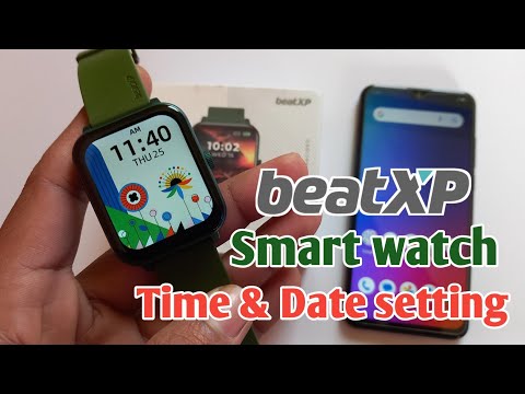beatxp watch time setting|beatxp watch connect to phone