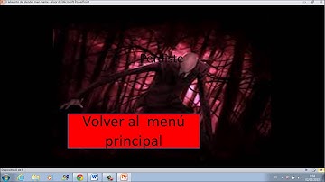 mi juego hecho por "POWER POINT"