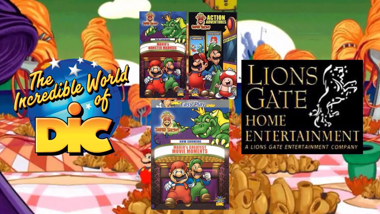FULL VHS/DVD The Super Mario Bros. Super Show! LionsGate Releases