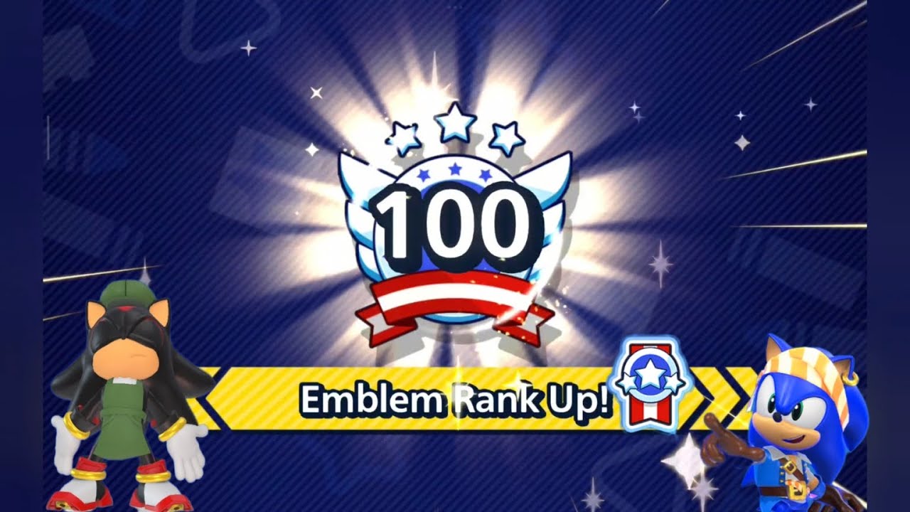 Sonic Rumble – Reaching Rank 100 💯🔥