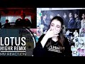 Мы дождались совместный релиз всей NATION!!! || LOTUS (H1GHR Remix) Ahgase Reaction