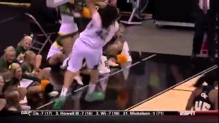 Brittney Griner HUGE Two Handed Dunk