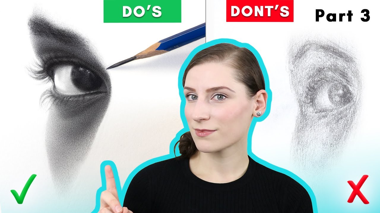 6 Most Common Eye Drawing Mistakes (from a Professional Artist) Part