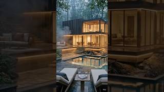 Luxury Forest House Transformation #shorts #luxuryhouse #ForestHouse