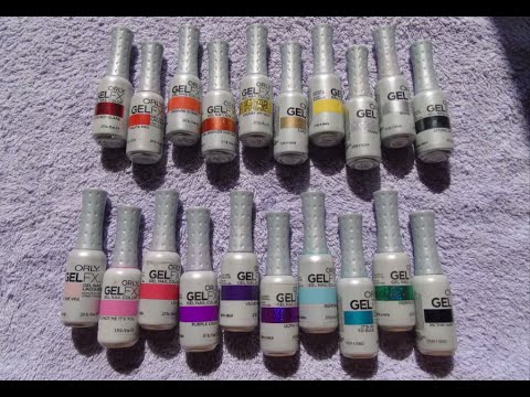 Orly Fx Colour Chart