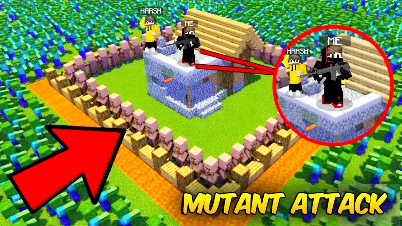 We Created Bunker to Survive MUTANT ATTACK in Minecraft!