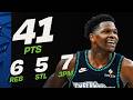 Anthony Edwards GOES OFF For 41 PTS &amp; 7 3PM in Dominant Win | March 3, 2026