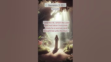 🙏🏻Genesis 2:22 - How Did God Create Woman from Man