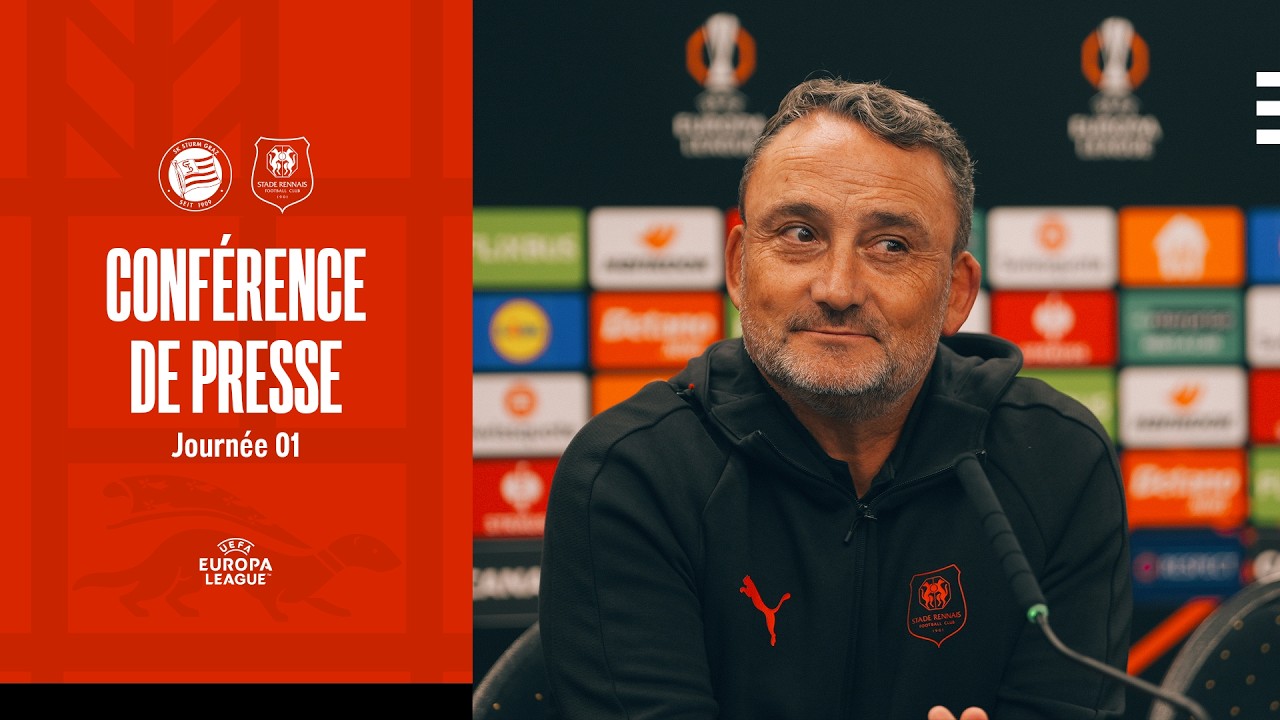 UEL - J1 | SK Sturm Graz / Stade Rennais F.C. - Conférence de presse d'avant-match