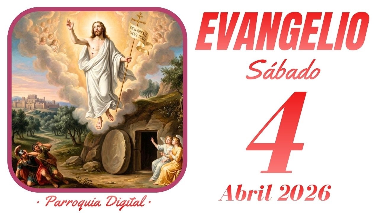 Evangelio de hoy Sábado 4 de Abril de 2026 - YouTube