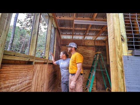 It Was a STRUGGLE With The Chicken Coop Build Today!!!