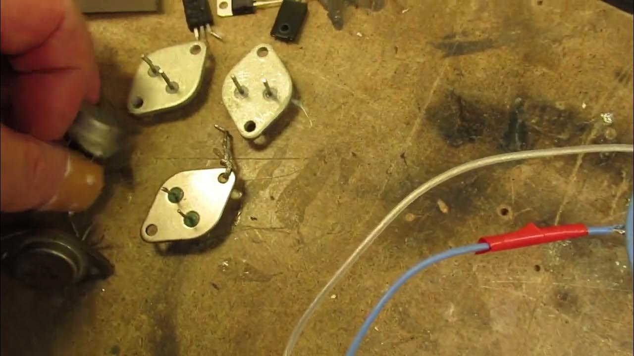 Easy B.J.T. Transistor tester for NPN/PNP and Silicium & Germanium