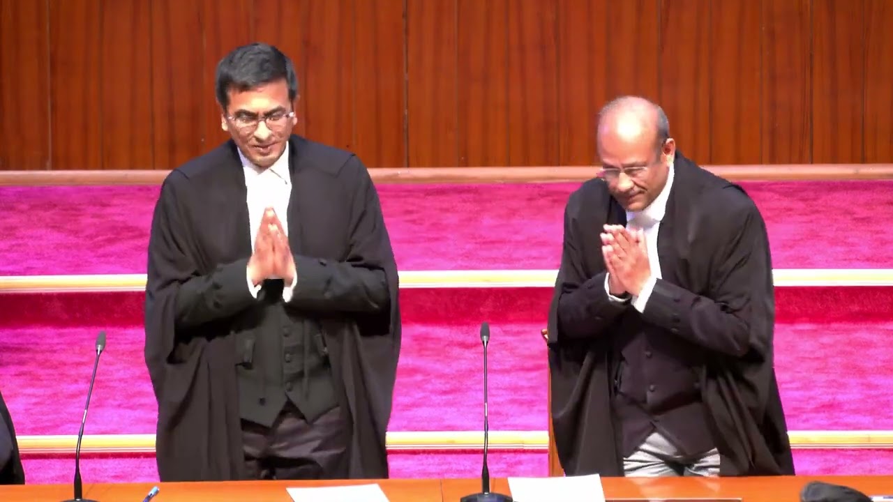 Swearing In Ceremony of Supreme Court Judges | Oath Ceremony of Supreme Court Judge | 