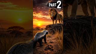 The Fearless Honey Badger Adventures | Episode 2 | The Lion Encounter Begins 🦁🦡