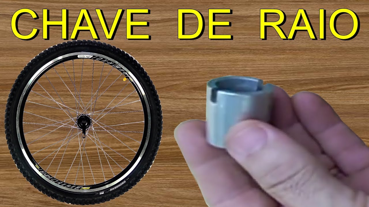 COMO FAZER UMA CHAVE DE RAIO PARA BIKE CASEIRA CHAVE DE BICICLETA CHAVE ...