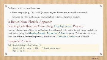 How to Use VBA to Select Cells by Color and Copy Values Dynamically in Excel