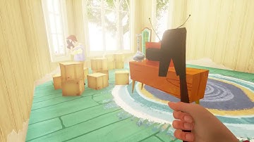 Hello Neighbor Alpha 3 Speedrun in 1min