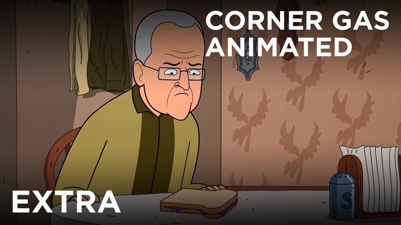 Corner Gas Animated Jokes Cut My Sandwich YouTube