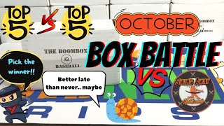 October Boombox Battle Versus @swingawaysportscards5737