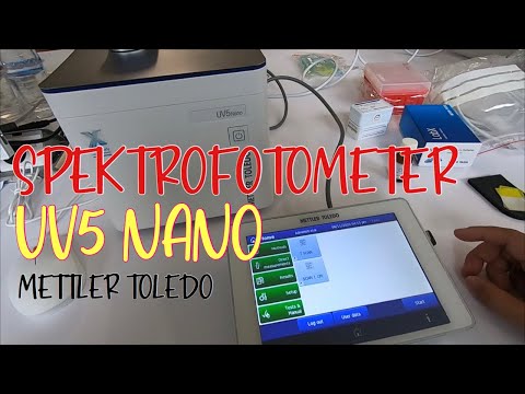 SPEKTROFOTOMETER UV5 NANO METTLER TOLEDO || FULL