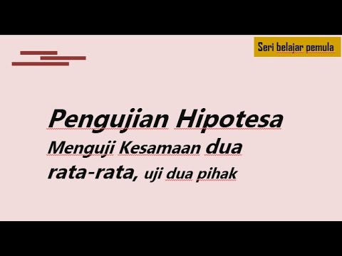 Video: Apa hipotesis kesamaan daya tarik?