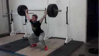 Kane-- 230lb Snatch PR