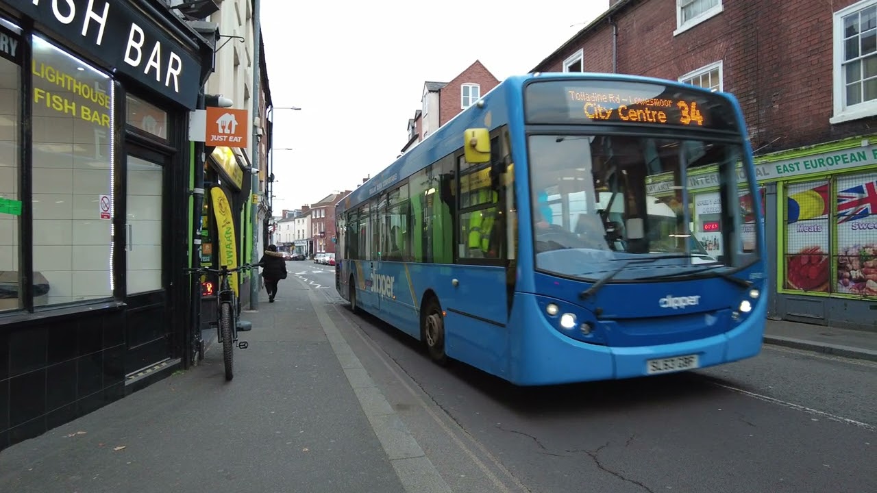 First Bus ADL Alexander Dennis TransBus Enviro300 SL63GBF 67431 Lowesmoor, Worcester, UK 