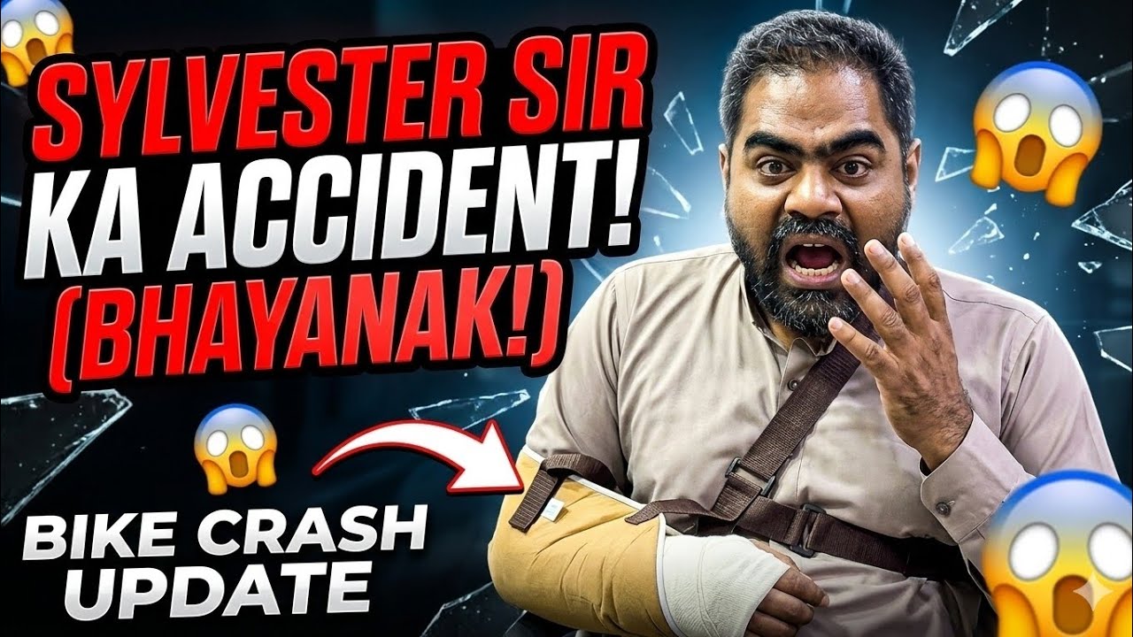 Sylvester Sir Ka Bhyanak Bike Accident! 😱 Sab Shock Mein! 😰 | Health Update 🙏