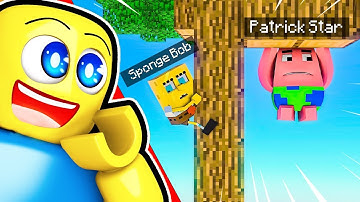 What If SPONGEBOB and PATRICK Were In MINECRAFT?