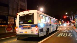 MTA New York City Bus 1999 Orion V 6068 On The Q31 @ Jamaica Avenue & 165th Street