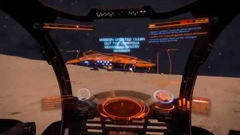 Elite Dangerous: Skimmer job with ship