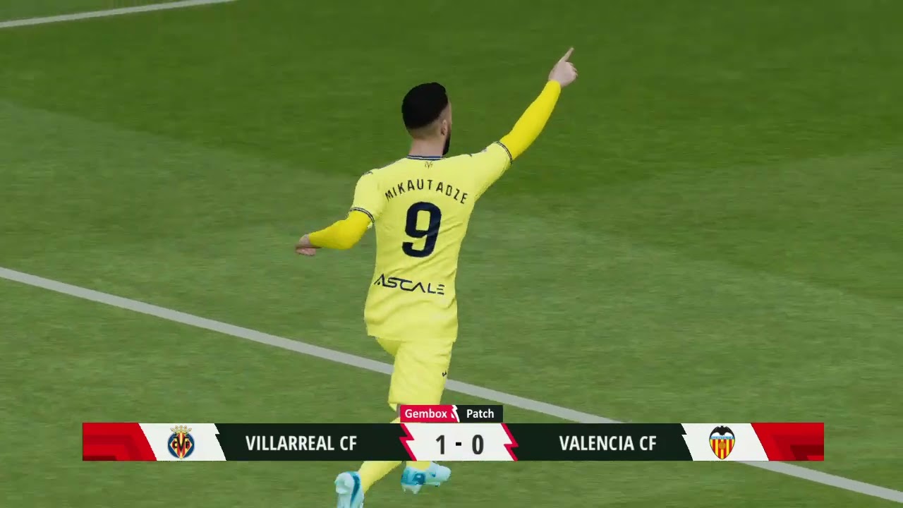VILLAREAL VS VALENCIA 2 - 1 !! PERTANDINGAN KETAT BERAKHIR MANIS !!